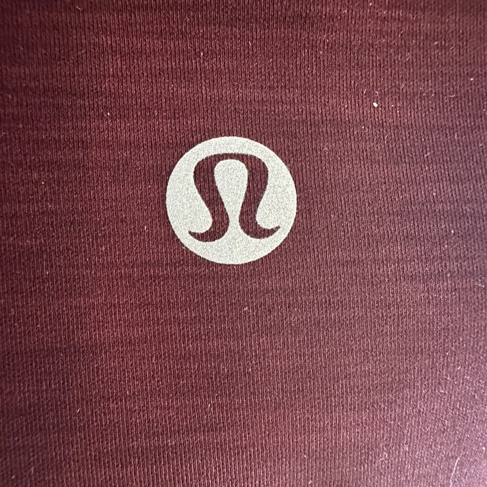 Lululemon Wunder Train High-Rise Crop 21" Heathered Cassis Sz 6 - Picture 7 of 7